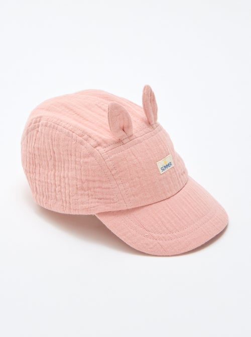 Gorra de gasa de algodón - Kiabi