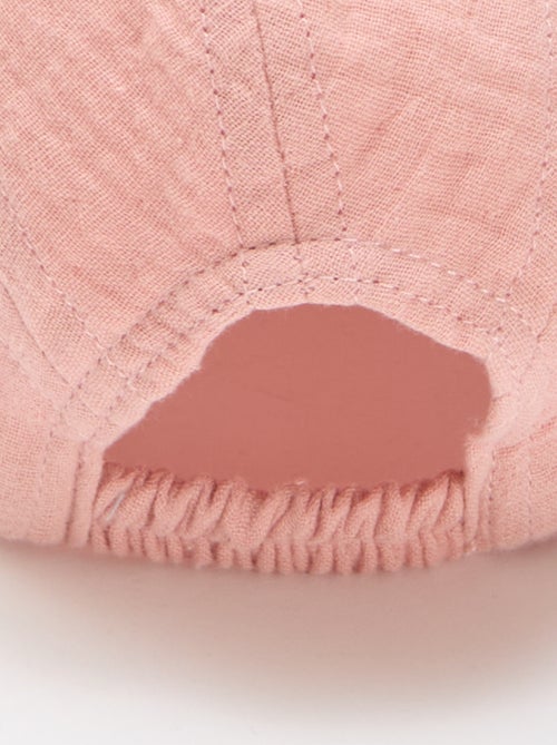 Gorra de gasa de algodón - Kiabi