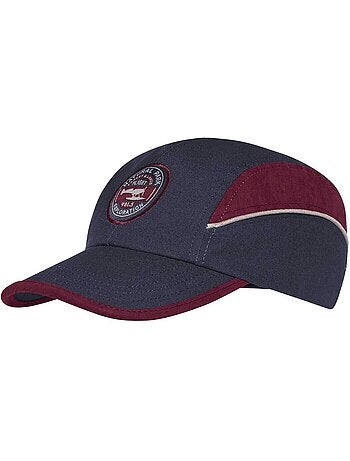 Gorra de lona de algodón y tejido efecto ante