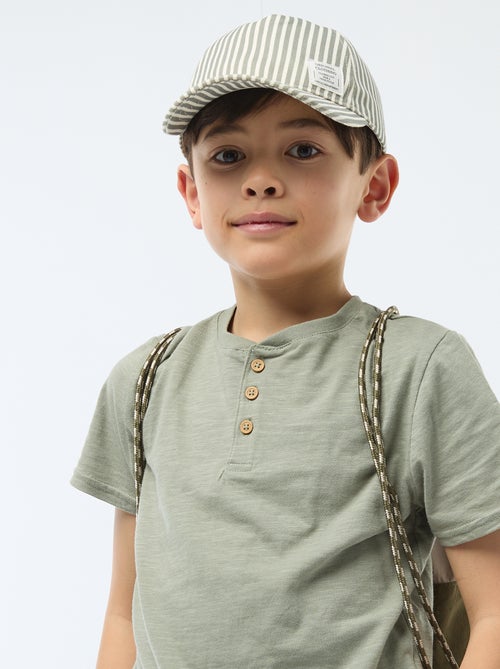 Gorra de rayas - Kiabi