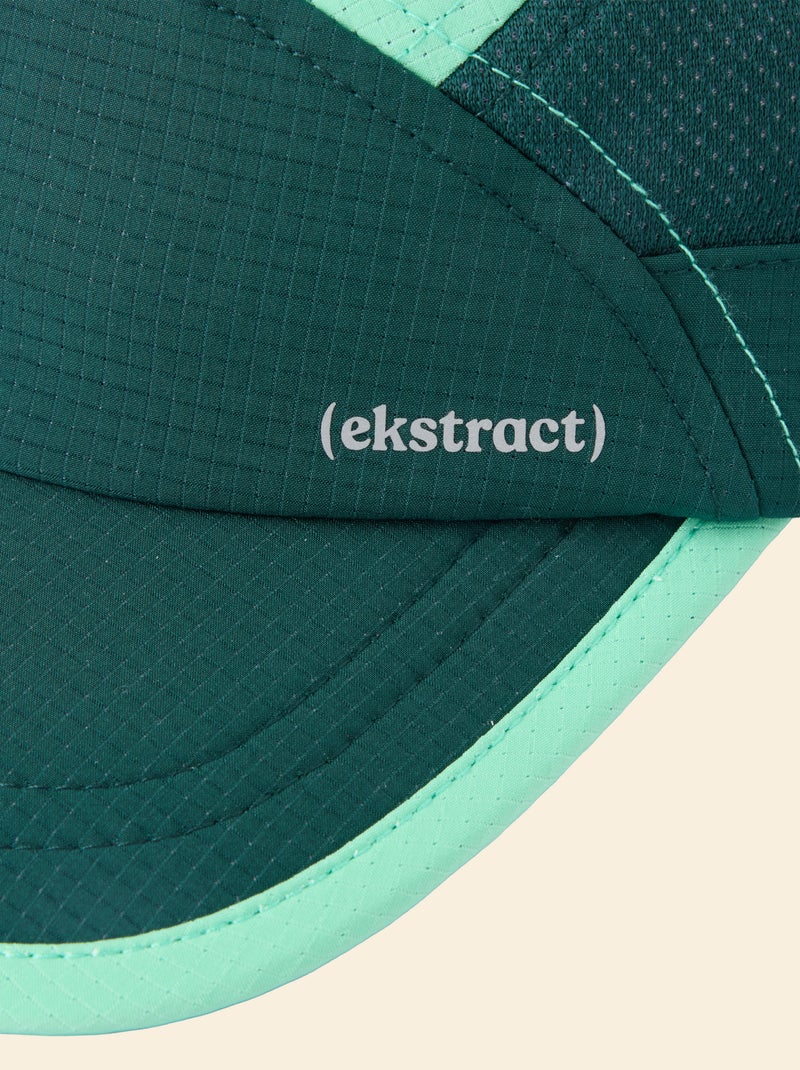 Gorra de running con visera flexible - (ekstract) Verde - Kiabi