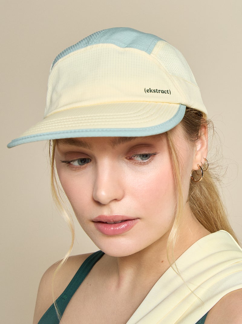 Gorra de running (ekstract) con visera flexible Amarillo - Kiabi