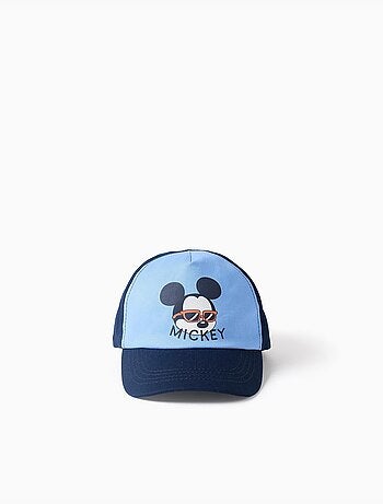 Gorra de sarga de algodón con estampado de Mickey