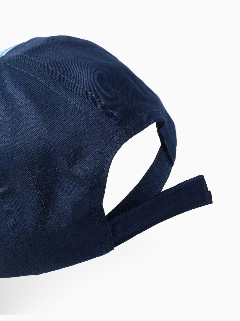 Gorra de sarga de algodón con estampado de Mickey Azul oscuro - Kiabi