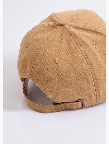 Gorra de sarga lisa con letras bordadas - AFIBEL