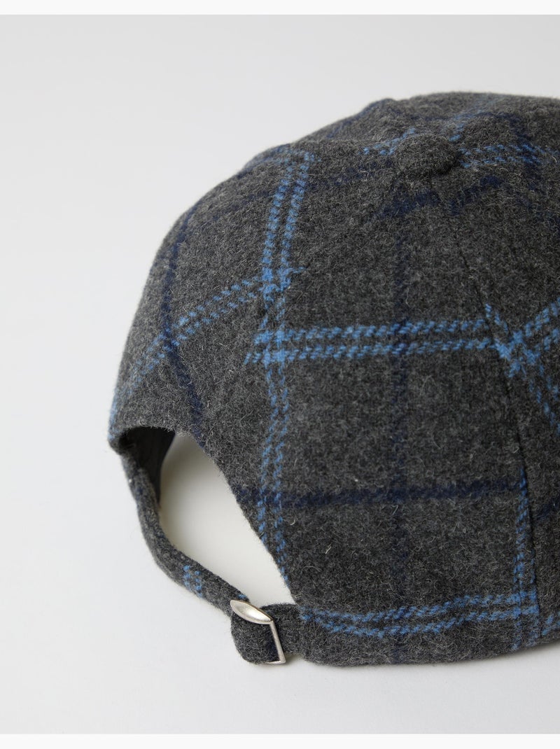 Gorra de tartán, mo fashion Gris - Kiabi