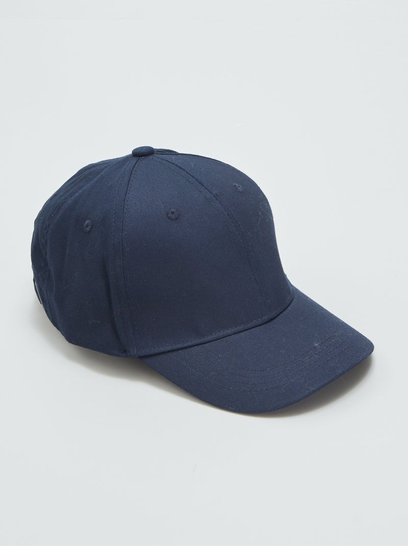 Gorra de tela AZUL - Kiabi