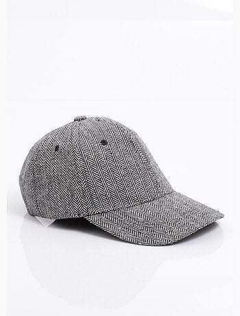 Gorra de tela con patrón de chevrón - AFIBEL