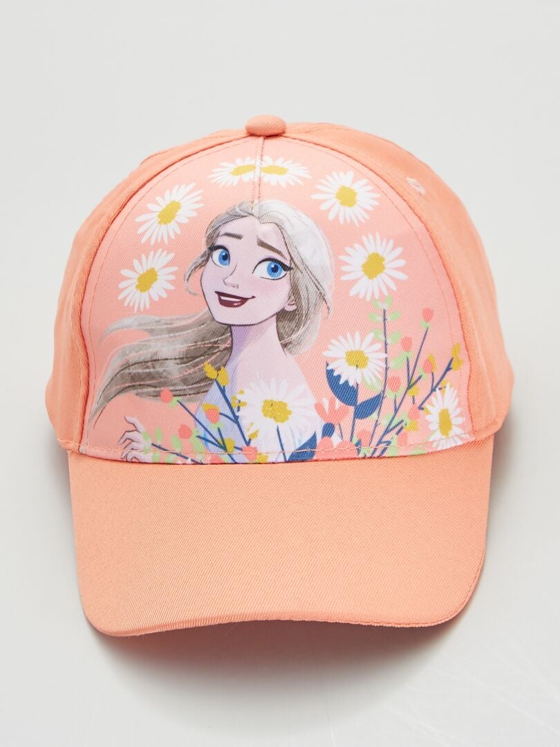 Gorra de tela 'Frozen' naranja - Kiabi