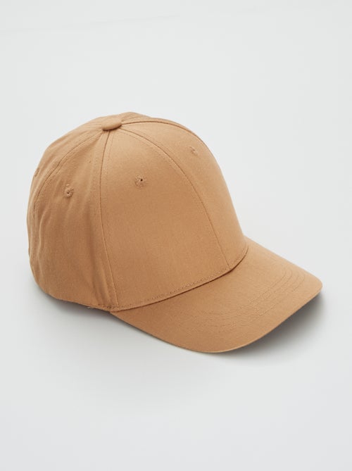 Gorra de tela lisa - Kiabi
