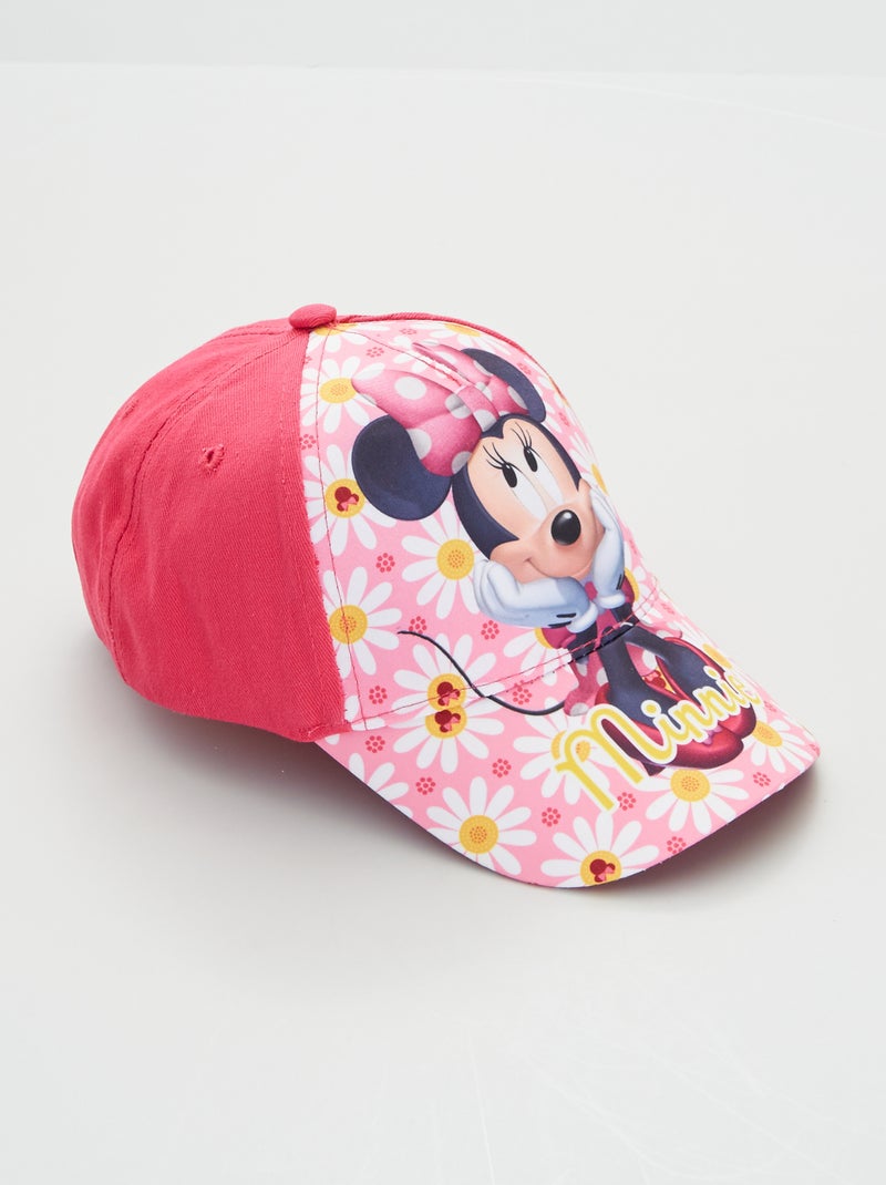 Gorra de tela 'Minnie' fucsia - Kiabi