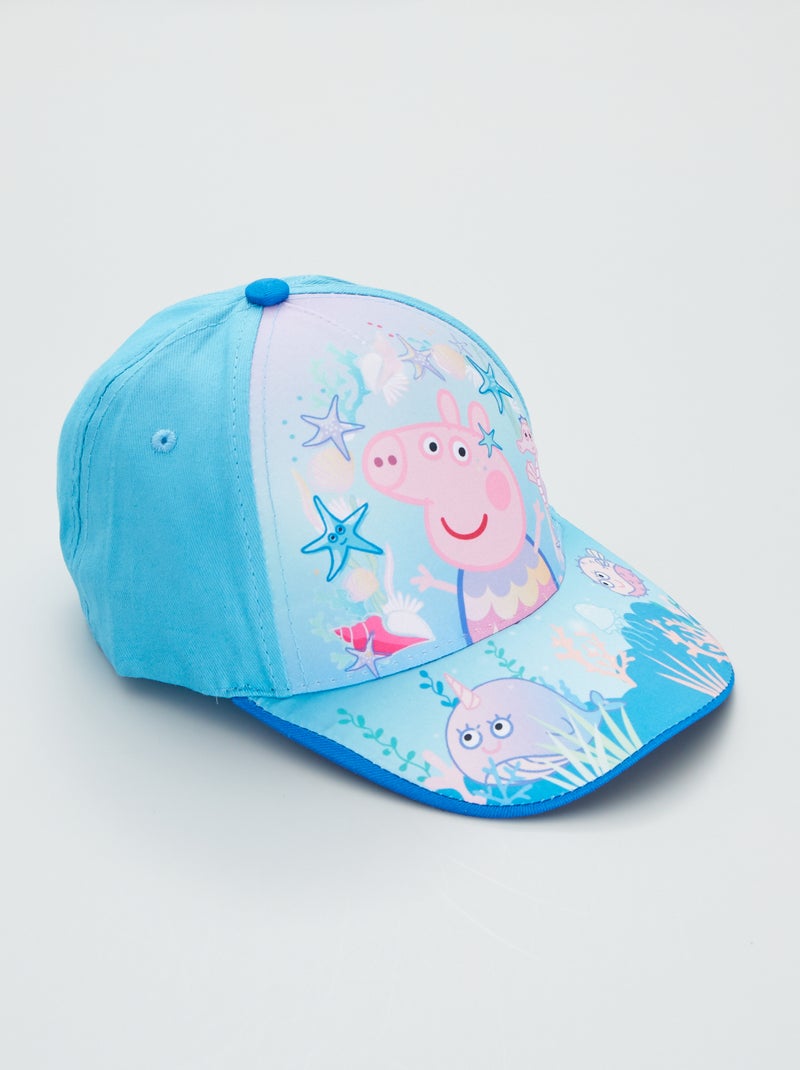 Gorra de tela 'Peppa Pig' azul - Kiabi