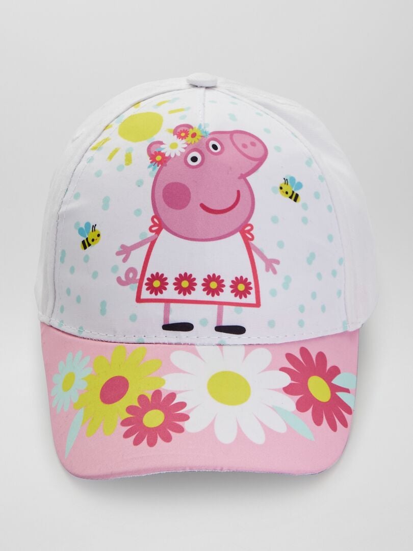 Gorra de tela 'Peppa Pig' blanco - Kiabi