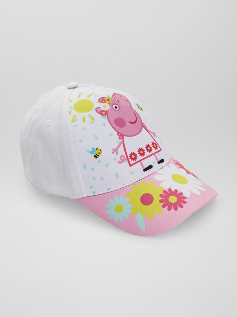 Gorra de tela 'Peppa Pig' blanco - Kiabi