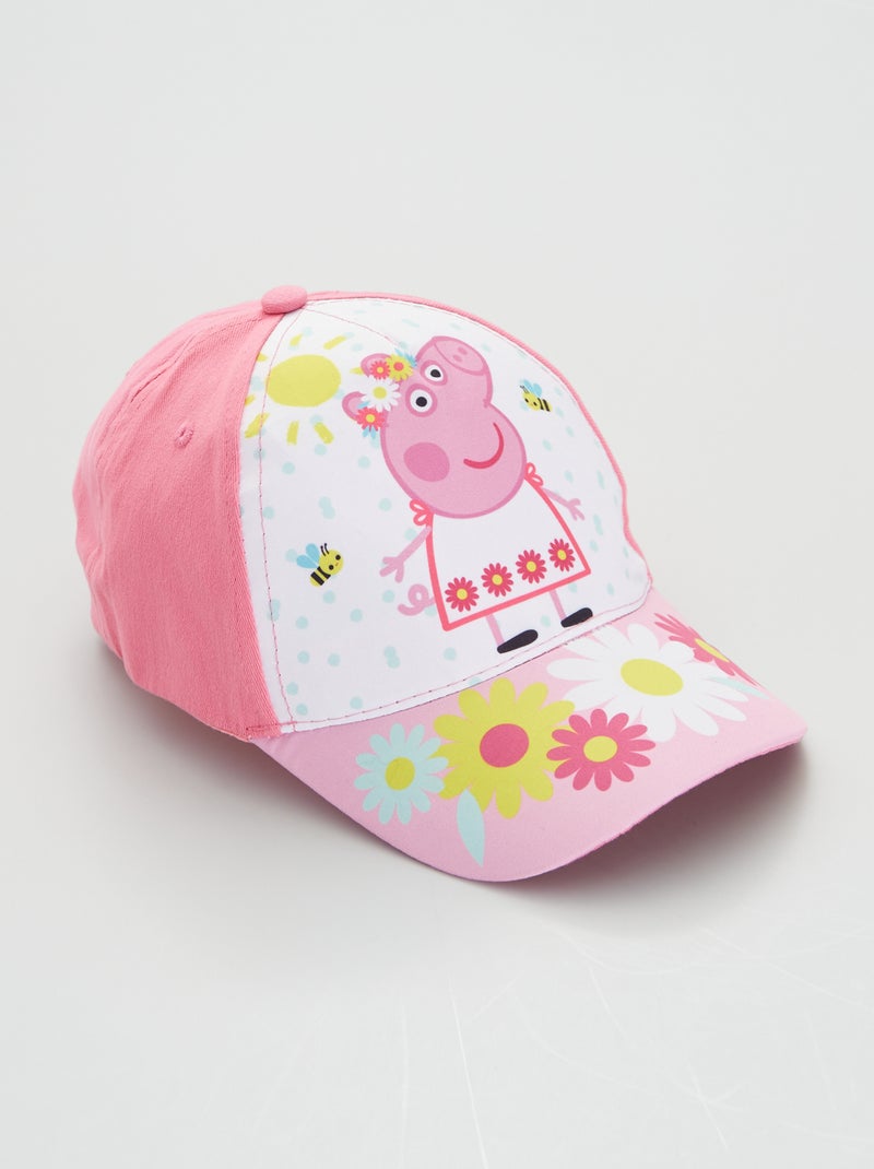 Gorra de tela 'Peppa Pig' rosa - Kiabi