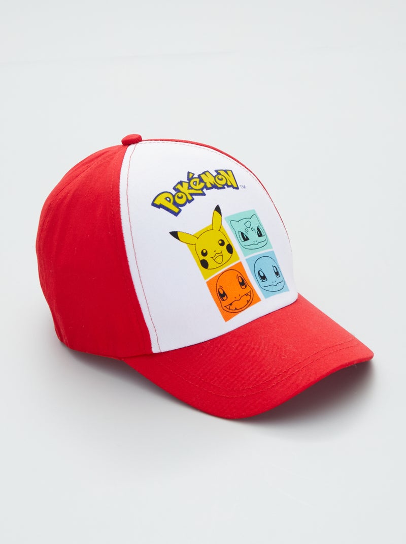 Gorra de tela 'Pokemon' ROJO - Kiabi