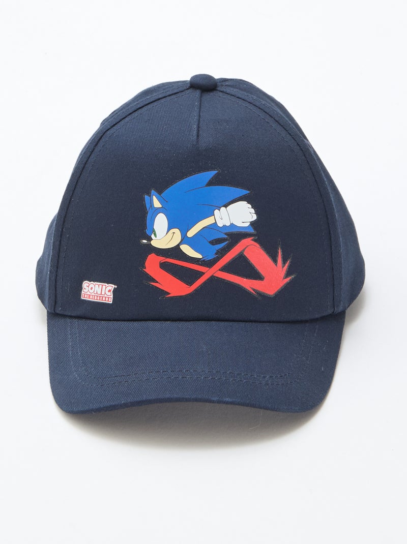 Gorra de tela 'Sonic' Azul - Kiabi