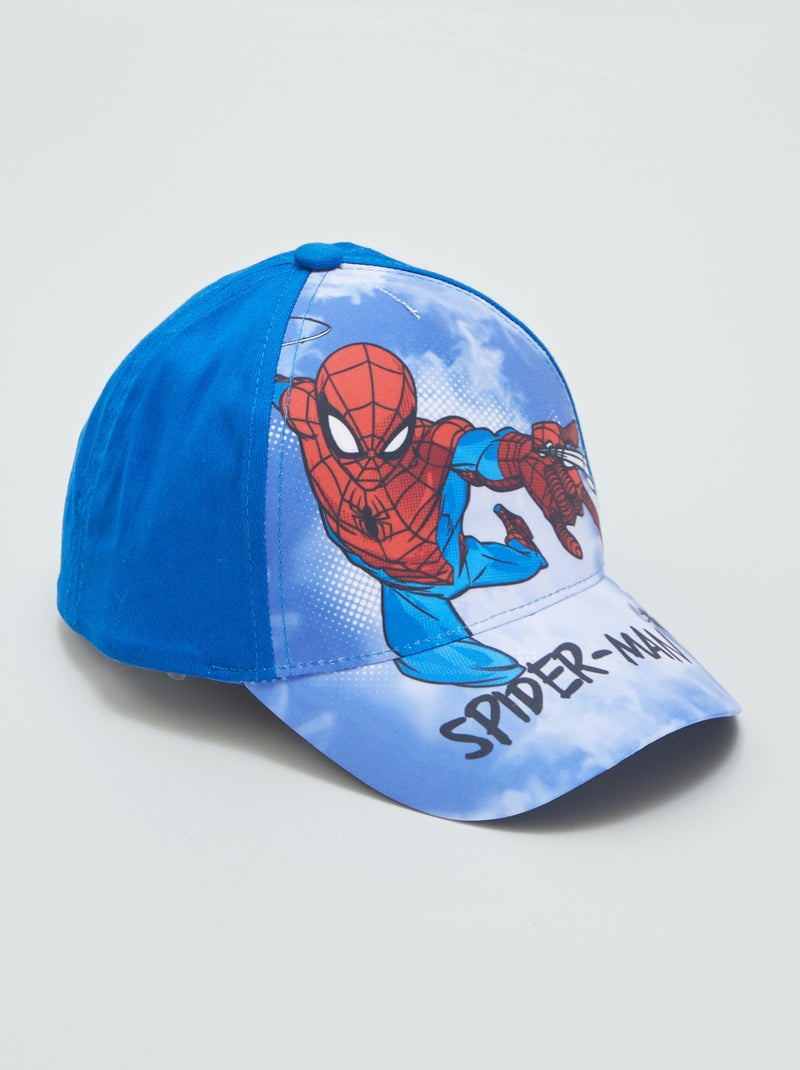 Gorra de tela 'Spider-Man' azul - Kiabi