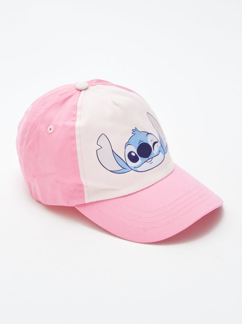 Gorra de tela 'Stitch' 'Disney' ROSA - Kiabi