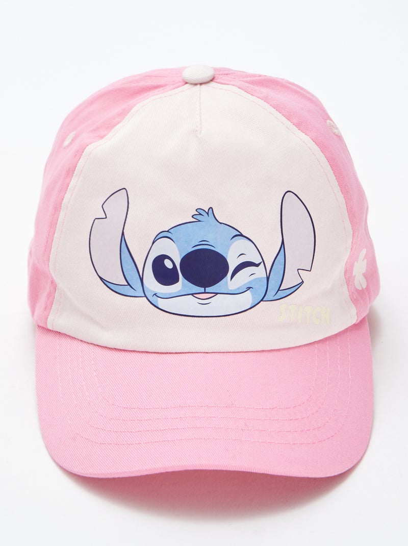 Gorra de tela 'Stitch' 'Disney' ROSA - Kiabi