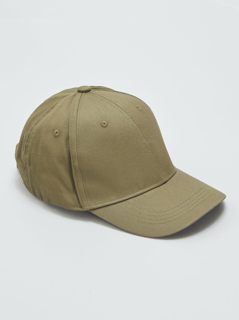 Gorra de tela VERDE - Kiabi