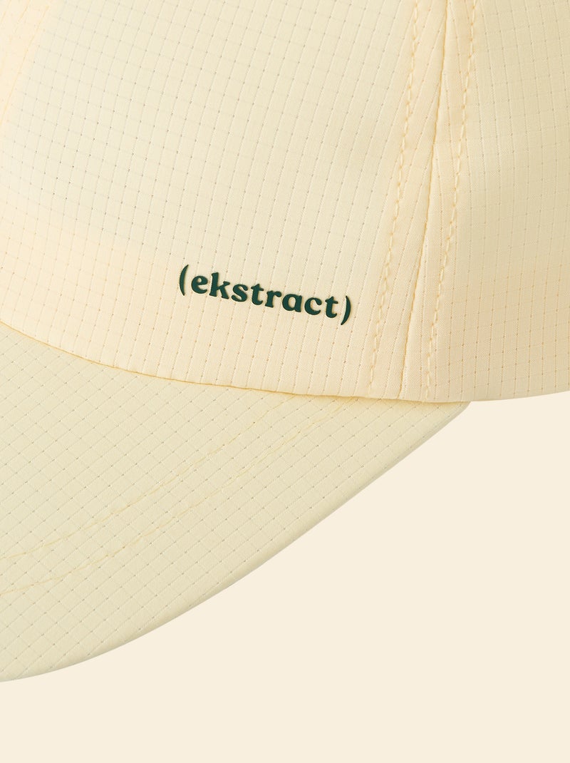 Gorra deportiva (ekstract) con visera rígida lisa Amarillo - Kiabi
