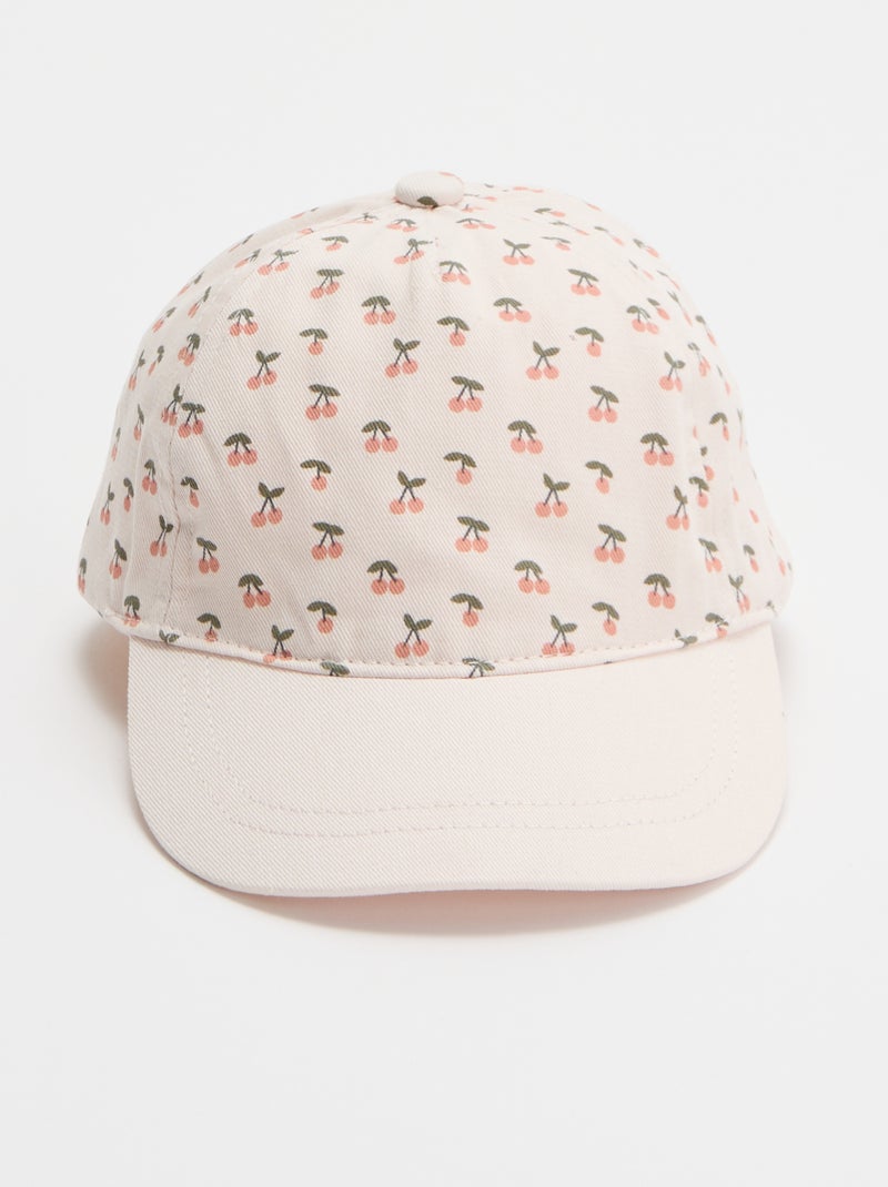 Gorra estampada estilo béisbol Rosa - Kiabi