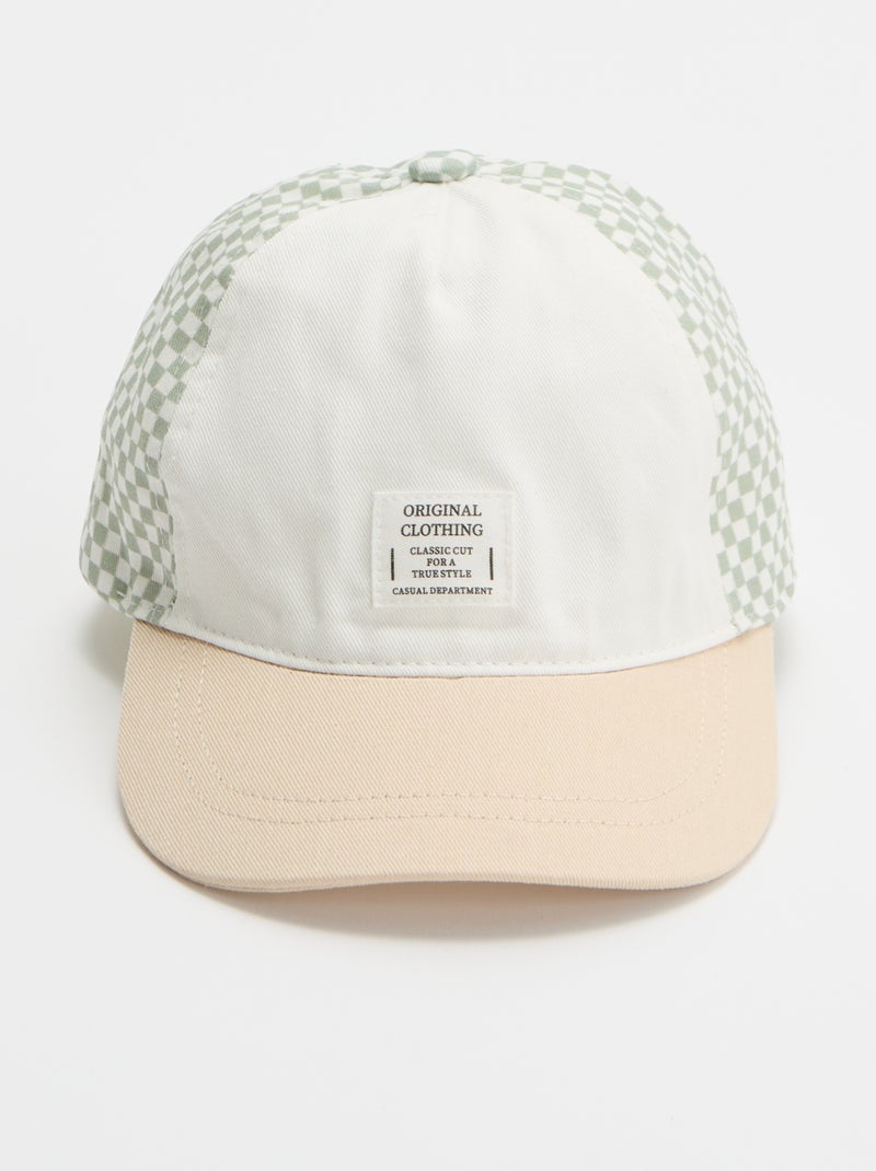 Gorra estampada estilo béisbol Verde - Kiabi