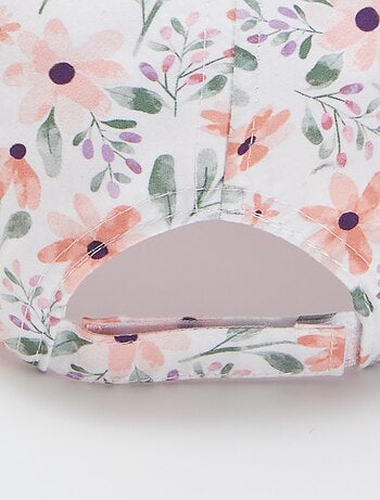 Gorra estampada 'flores'