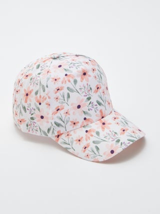 Gorra estampada 'flores'