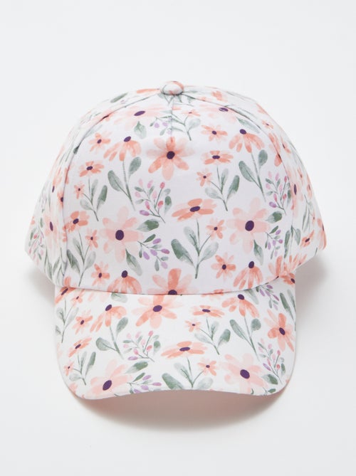 Gorra estampada 'flores' - Kiabi