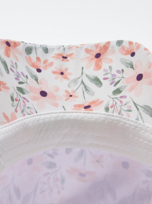 Gorra estampada 'flores' - Kiabi