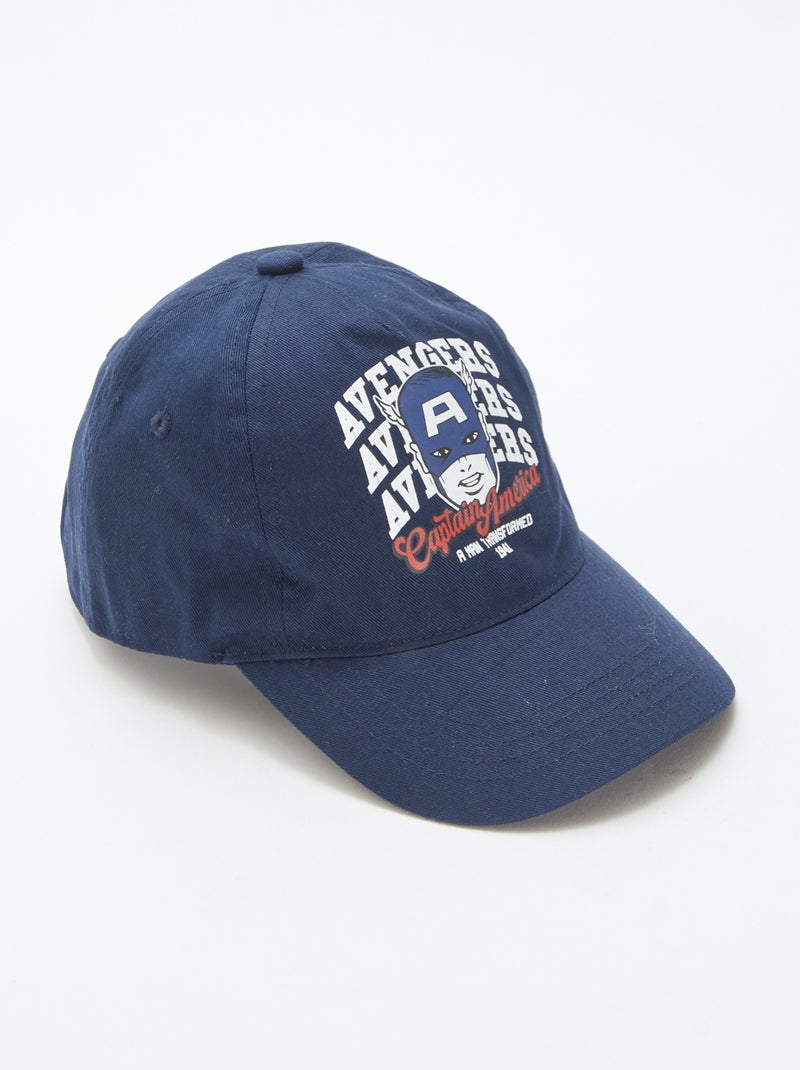Gorra estampada 'Los Vengadores' Negro - Kiabi