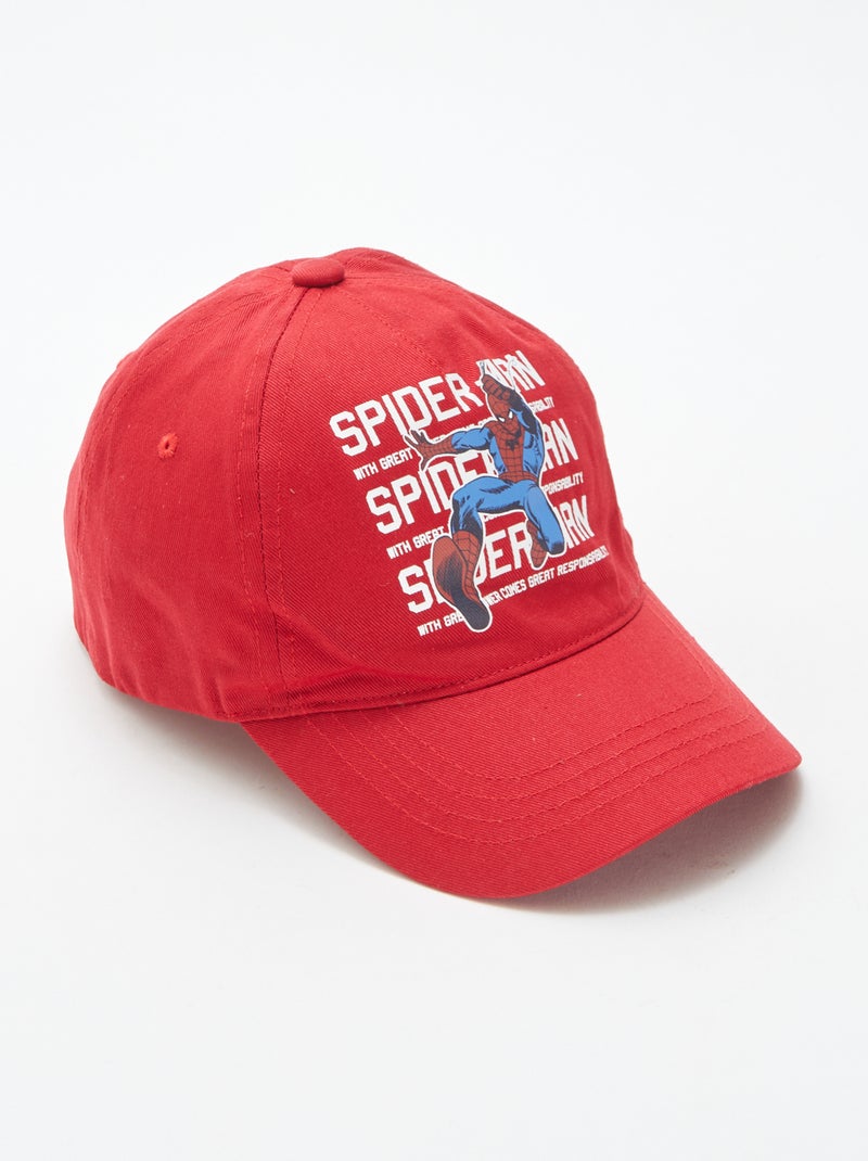 Gorra estampada 'Spiderman' Rojo - Kiabi