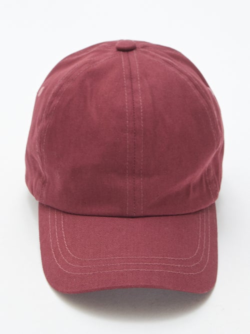 Gorra estilo baseball lisa - Kiabi Gorra estilo baseball lisa - Kiabi