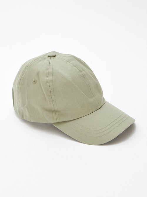 Gorra estilo baseball lisa - Kiabi