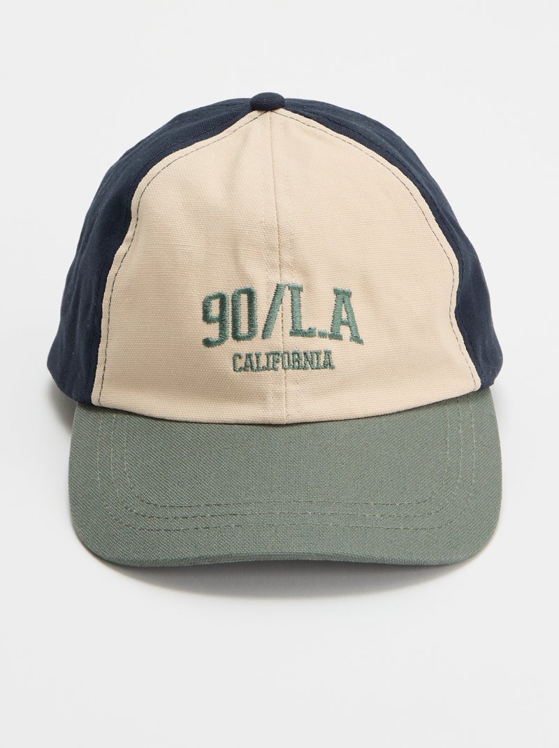 Gorra estilo béisbol Azul - Kiabi