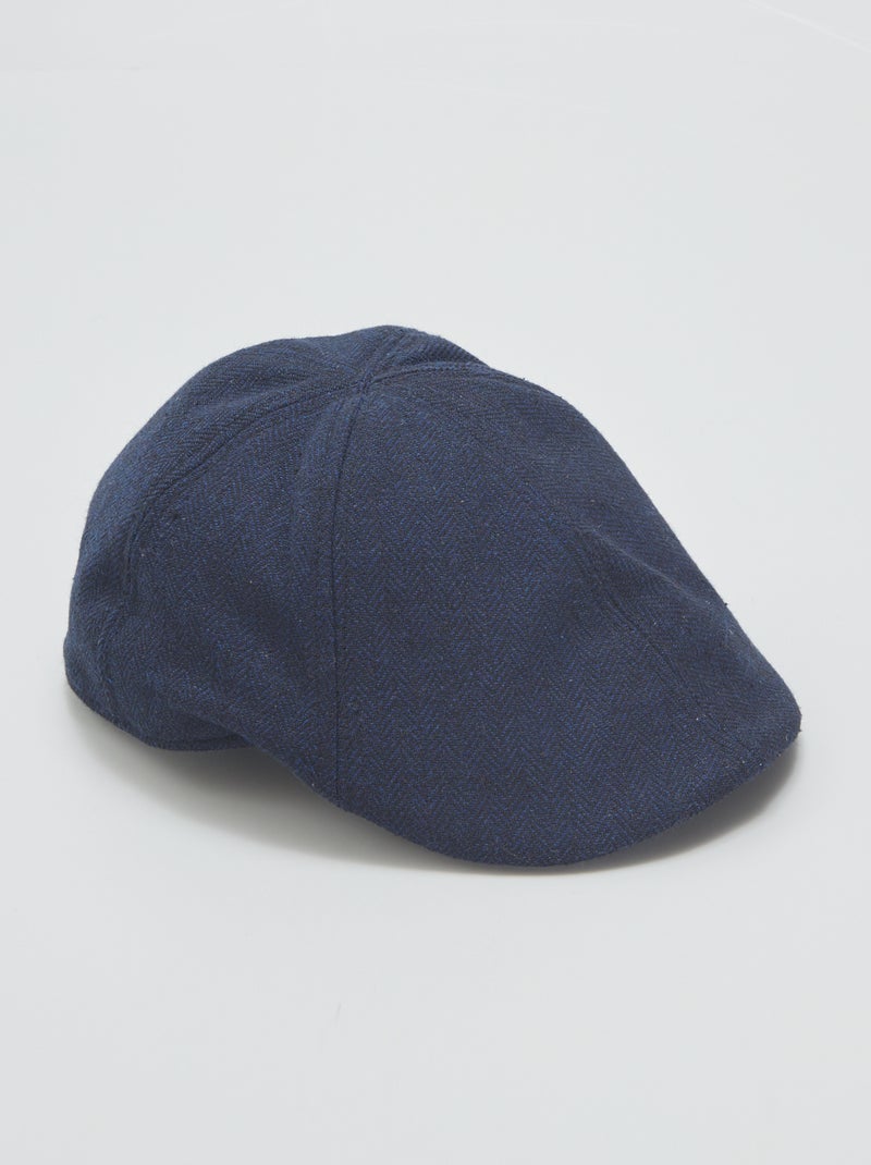 Gorra estilo gavroche espiga AZUL - Kiabi