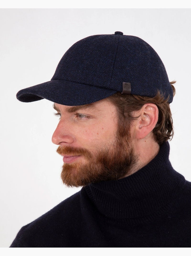 Gorra forrado cálido, forrado de tejido hombre Azul marino - Kiabi