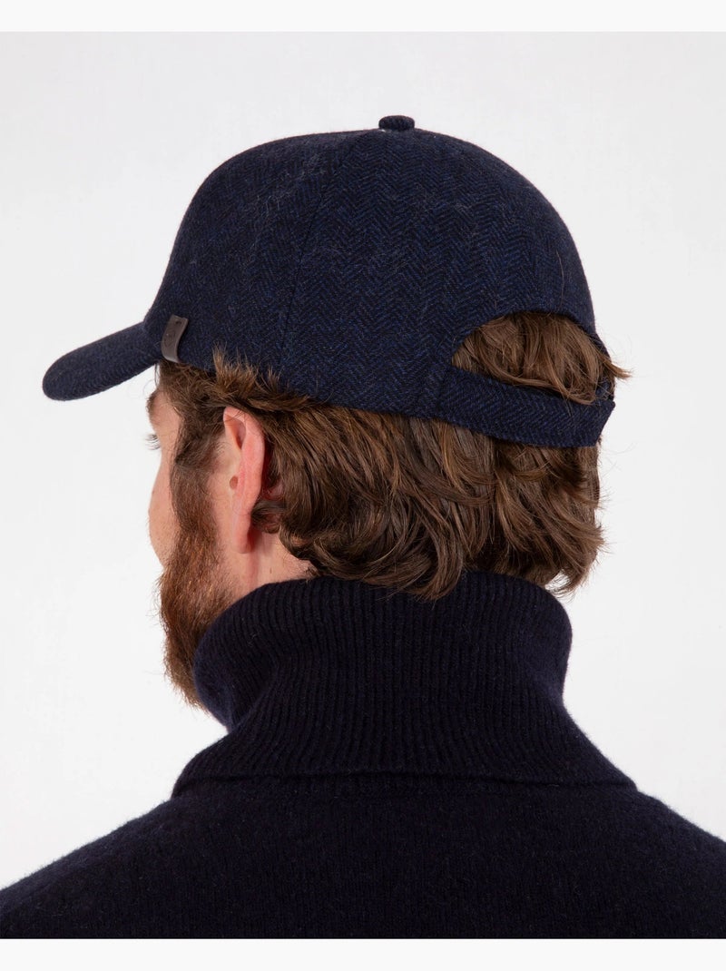 Gorra forrado cálido, forrado de tejido hombre Azul marino - Kiabi