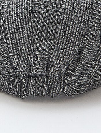 Gorra gavroche a cuadros
