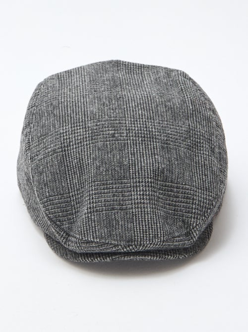Gorra gavroche a cuadros - Kiabi