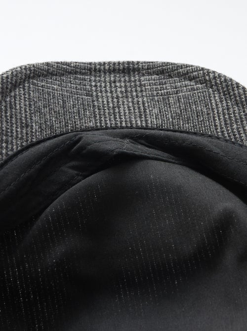 Gorra gavroche a cuadros - Kiabi