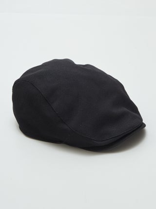 Gorra gavroche de punto piqué