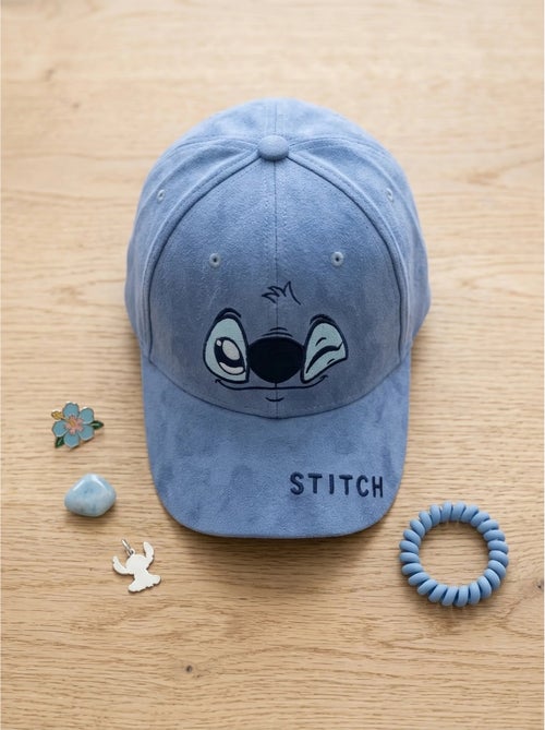Gorra infantil a lunares visera regulable Stitch Disney - Kiabi