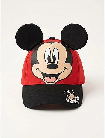 Gorra infantil ajustable de algodón Mickey Disney