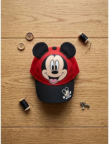 Gorra infantil ajustable de algodón Mickey Disney