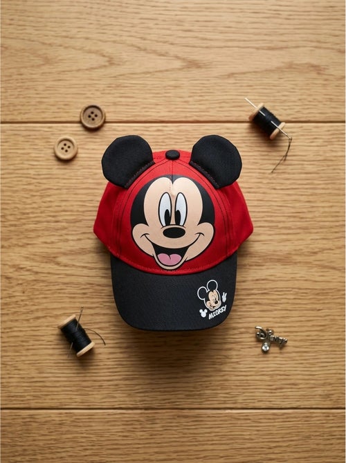 Gorra infantil ajustable de algodón Mickey Disney - Kiabi
