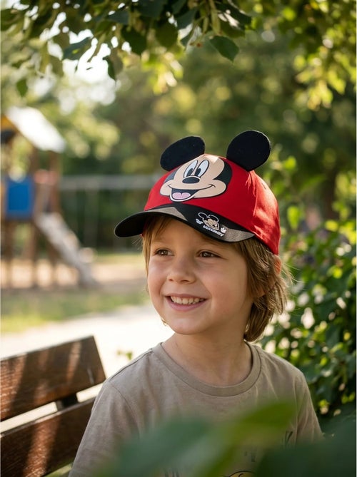 Gorra infantil ajustable de algodón Mickey Disney - Kiabi