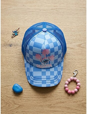 Gorra infantil ajustable de poliéster stitch disney